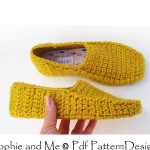 Winter Loafer Crochet Pattern - Slippers - Instant Download Pdf