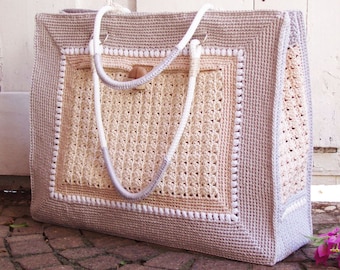 Crochet diaper online bag pattern