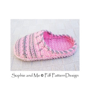 SWEATER CLOG-SLIPPERS Crochet Pattern Instant Download Pdf image 4