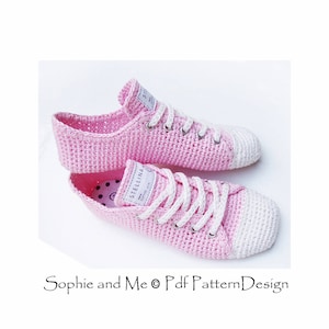 Sneaker Classics Crochet Pattern Instant Download Pdf image 3