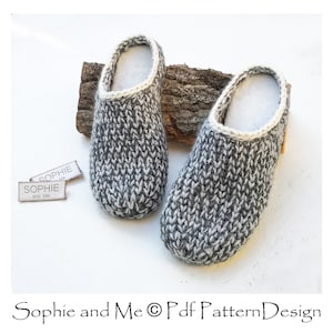 Crochet-Knit Slipper-Clogs crochet pattern DIY Instant Download Pdf image 5