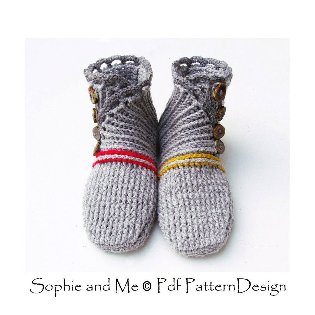 crochet booties for adults