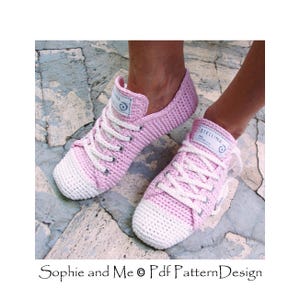 Sneaker Classics Crochet Pattern Instant Download Pdf image 2