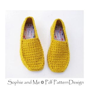 Winter Loafer Crochet Pattern Slippers Instant Download - Etsy