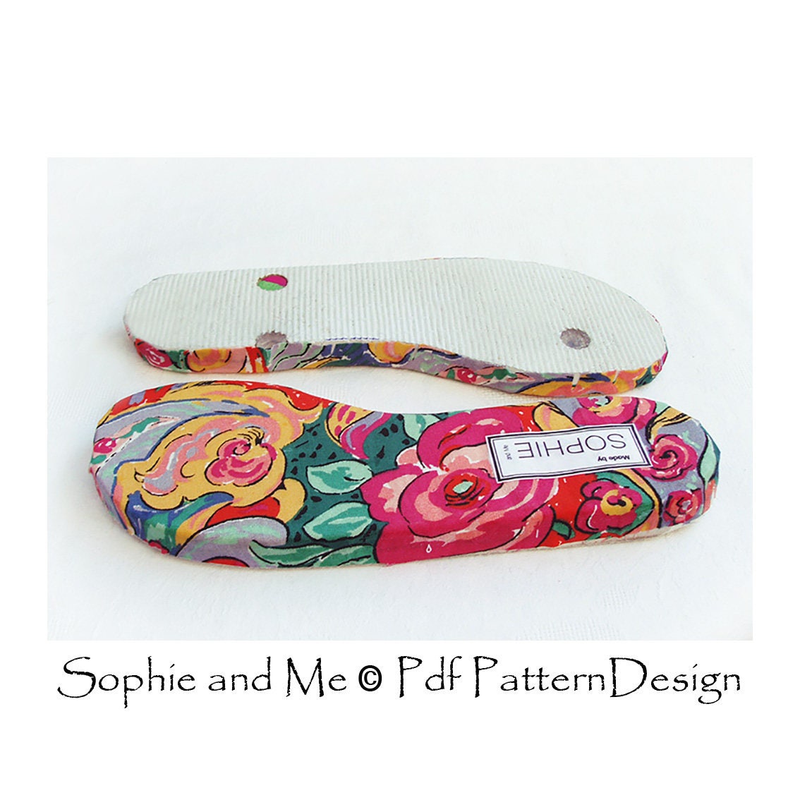 No Poke Flip Flop Soles NEW Method Crochet Tutorial Instant