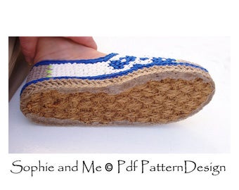 Door-Mat-SOLES - ANY Size Customized Method. Turn home slippers into street shoes - Instant Download