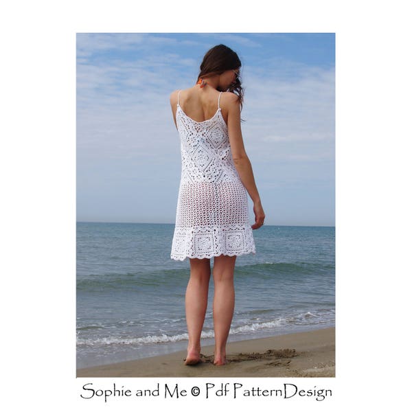 Florence/Firenze Grandma Lace Dress or Top - Crochet Pattern - Instant Download Pdf