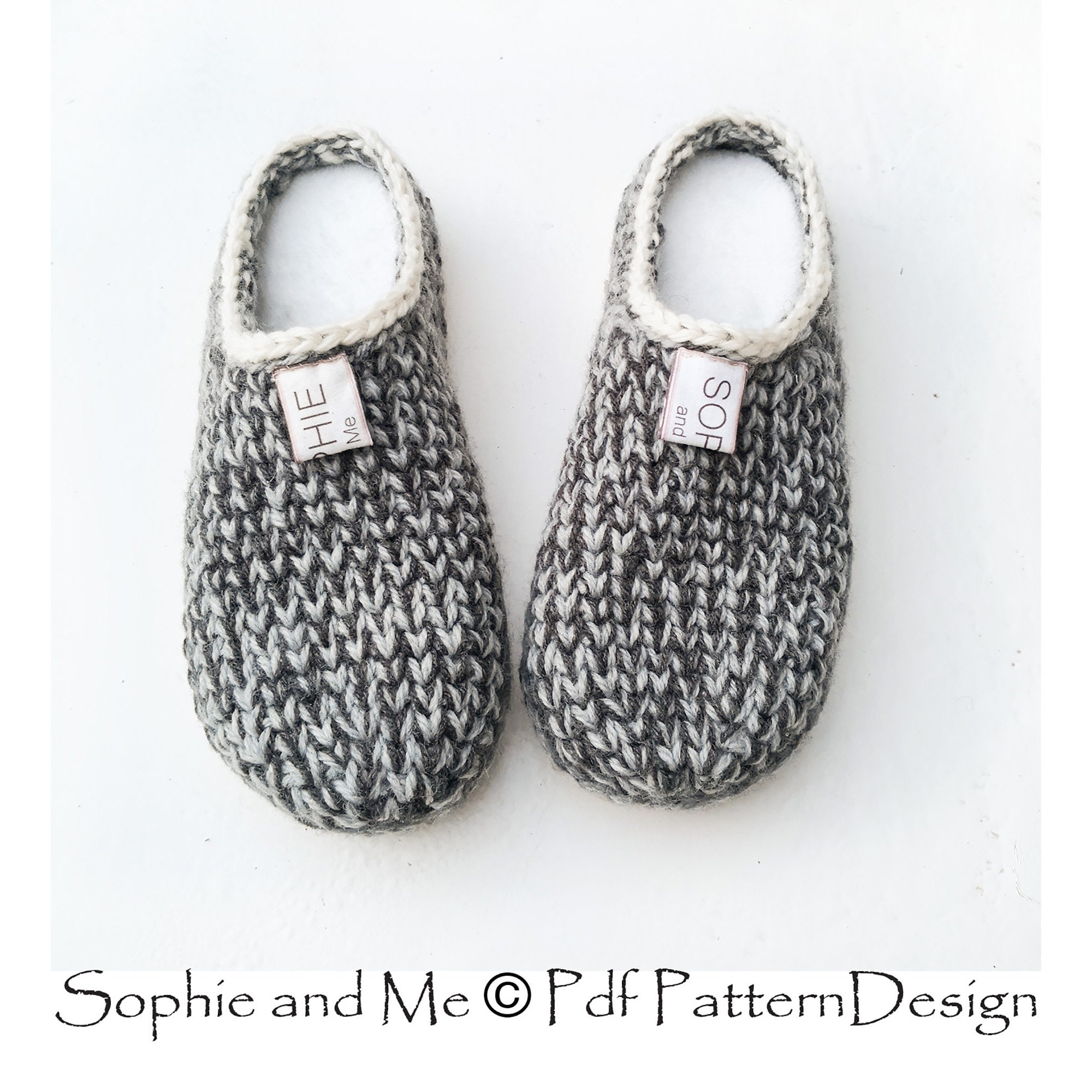 CrochetKnit SlipperClogs crochet pattern DIY Instant Etsy