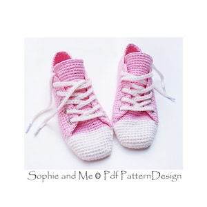 Sneaker Classics Crochet Pattern Instant Download Pdf image 6