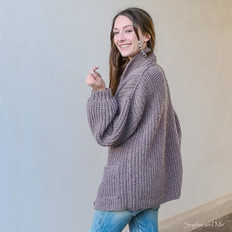 Nostalgia Cardigan Crochet Pattern Instant Download Pdf doc. image 9