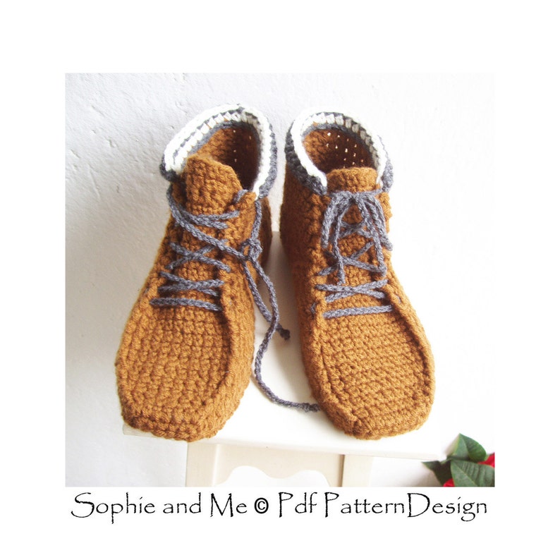 Sophie's Alpine Boots Haakpatroon Instant Download Pdf afbeelding 3