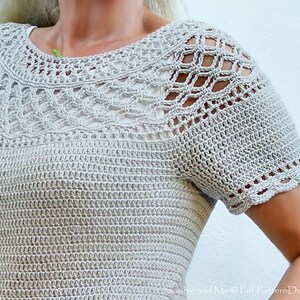 Portofino Sweater Crochet Pattern Instant Download Pdf doc. image 8