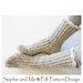 Ribbed Basic Crochet Socks- Crochet Pattern - Instant Download Pdf 