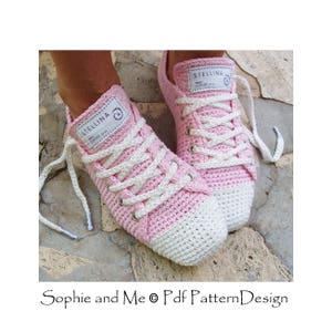 Sneaker Classics Crochet Pattern Instant Download Pdf image 5