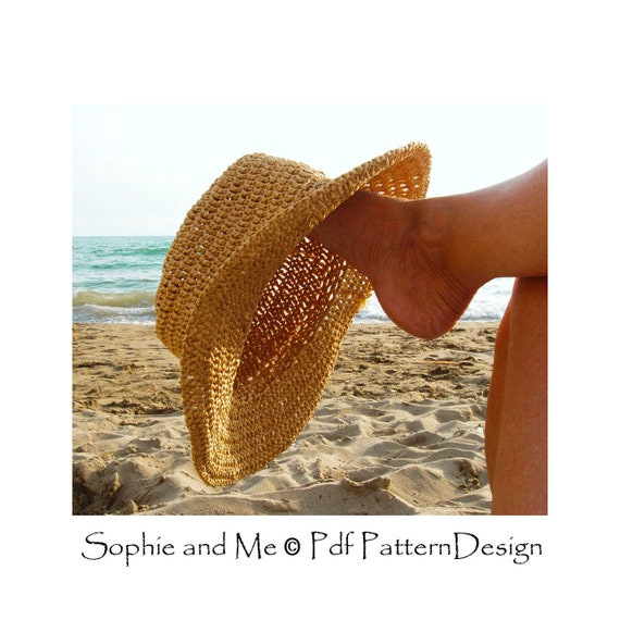 【RonRon】 RAFFIA CROCHET FLOPPY HAT RAFFIA CROCHET FLOPPY HAT IVORY BEIGE - RONRON 론론