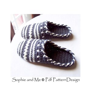 SWEATER CLOG-SLIPPERS Crochet Pattern Instant Download Pdf image 6