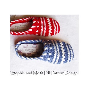 SWEATER CLOG-SLIPPERS Crochet Pattern Instant Download Pdf image 3