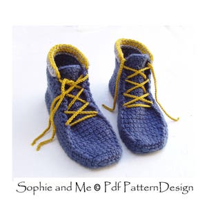 Sophie's Alpine Boots Haakpatroon Instant Download Pdf afbeelding 2