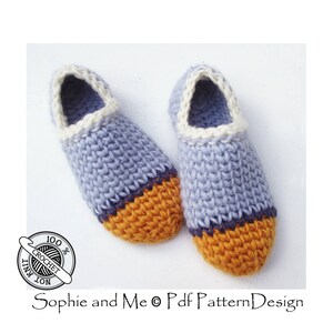 Chunky Tube Slipper-Socks Crochet Pattern Instant Download Pdf image 4