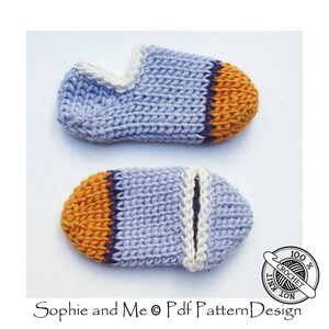 Chunky Tube Slipper-Socks Crochet Pattern Instant Download Pdf image 9