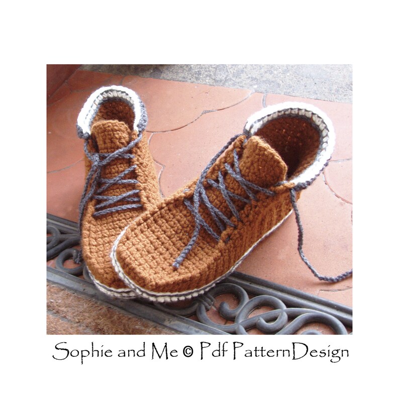 Sophie's Alpine Boots Haakpatroon Instant Download Pdf afbeelding 9