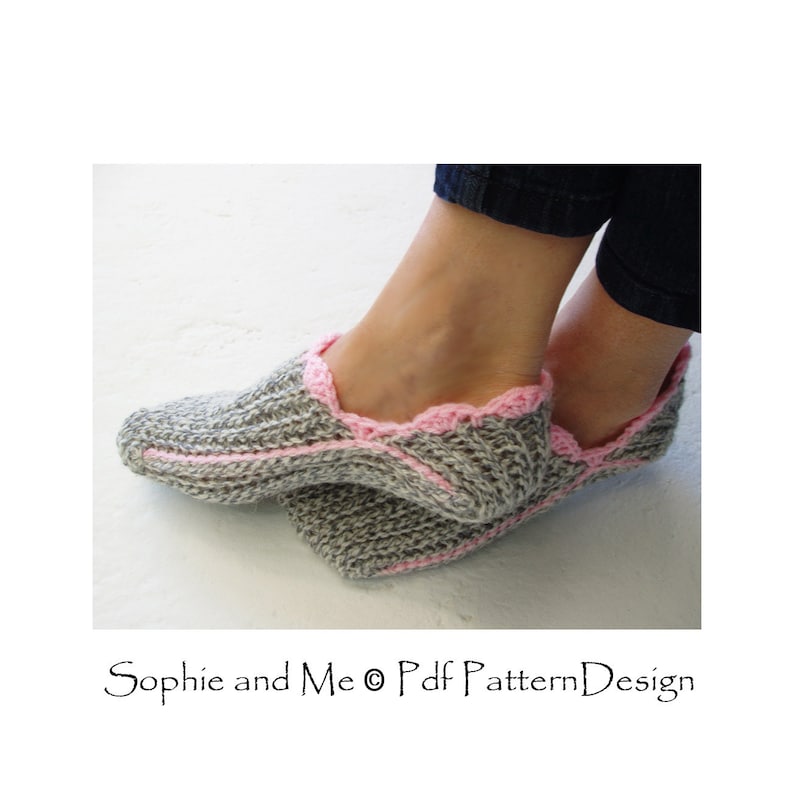 Ribbed Slipper Pocket Socks Crochet Pattern Instant - Etsy