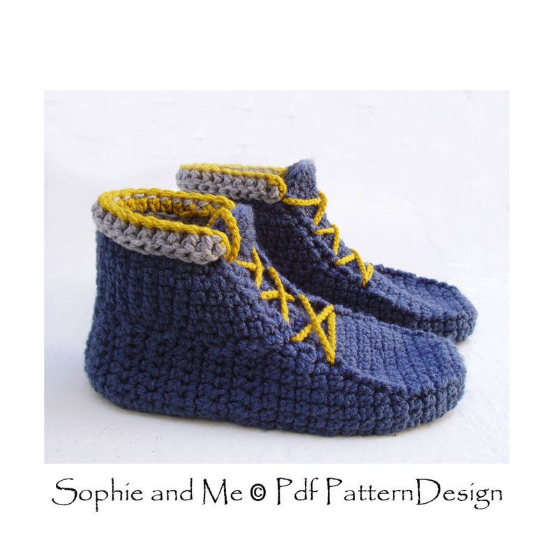 Sophie's Alpine Boots Haakpatroon Instant Download Pdf afbeelding 6