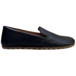 Handmade Grounding Shoes | Leather Shoes | Barefoot Shoes | Earthing Shoes for Women / Black