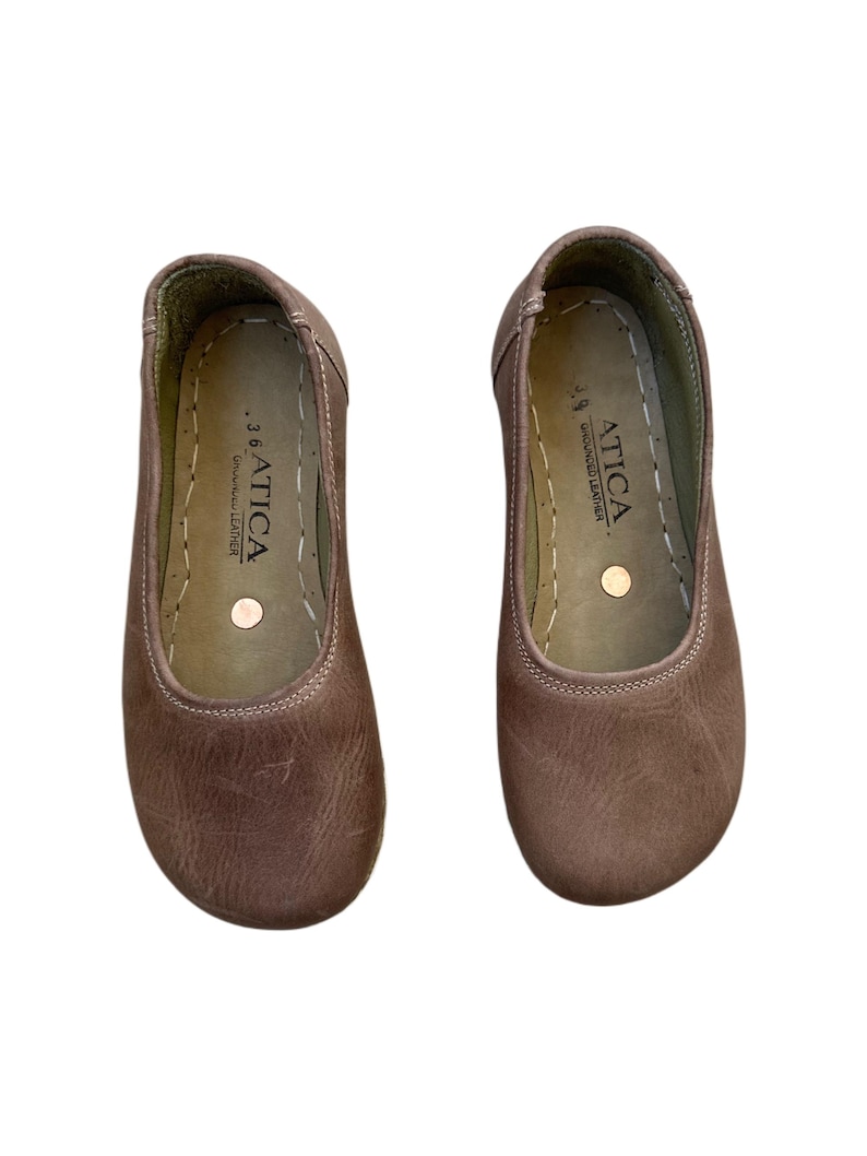 NEW! Handmade Leather Grounding Sandals: Soft Sole Barefoot Shoes / Vision Leather