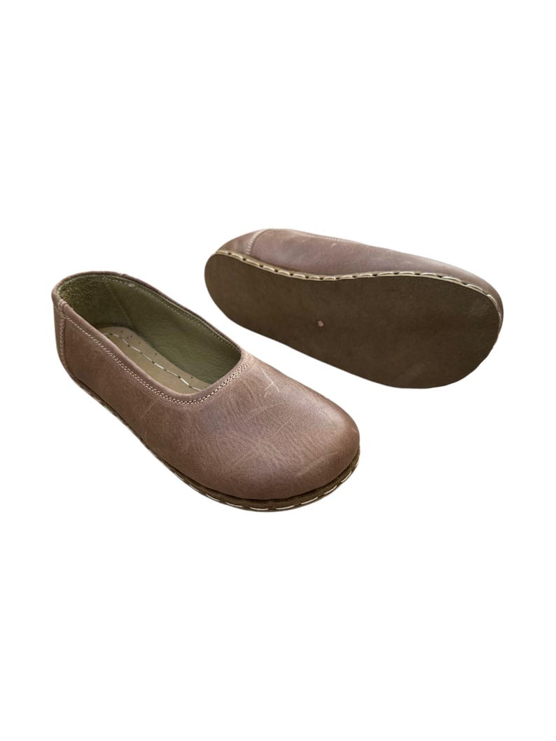 NEW! Handmade Leather Grounding Sandals: Soft Sole Barefoot Shoes / Vision Leather