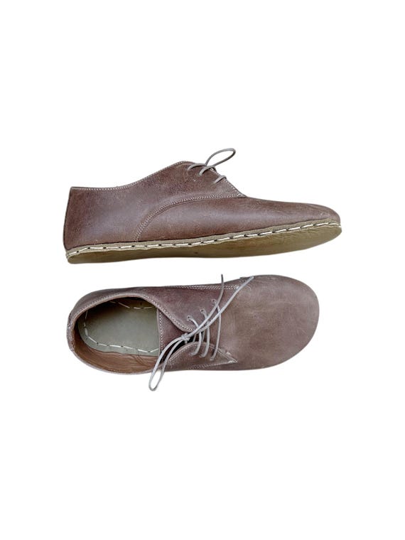 Mens Handmade Leather Grounding Shoes: Barefoot Zero Drop  display picture 3