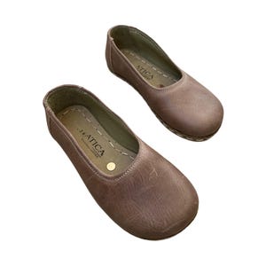 NEW! Handmade Leather Grounding Sandals: Soft Sole Barefoot Shoes / Vision Leather