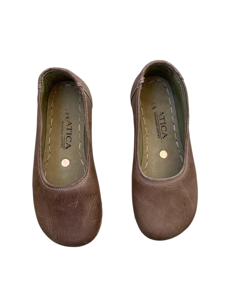 NEW! Handmade Leather Grounding Sandals: Soft Sole Barefoot Shoes / Vision Leather