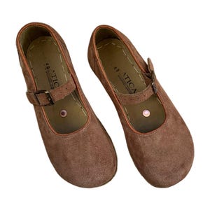 Grounding Sandals with Copper Rivet, Barefoot Sandals for Women, Minimalist Shoes, Leather Sole, Vision Leather