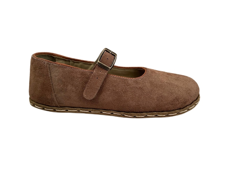Grounding Sandals with Copper Rivet, Barefoot Sandals for Women, Minimalist Shoes, Leather Sole, Vision Leather
