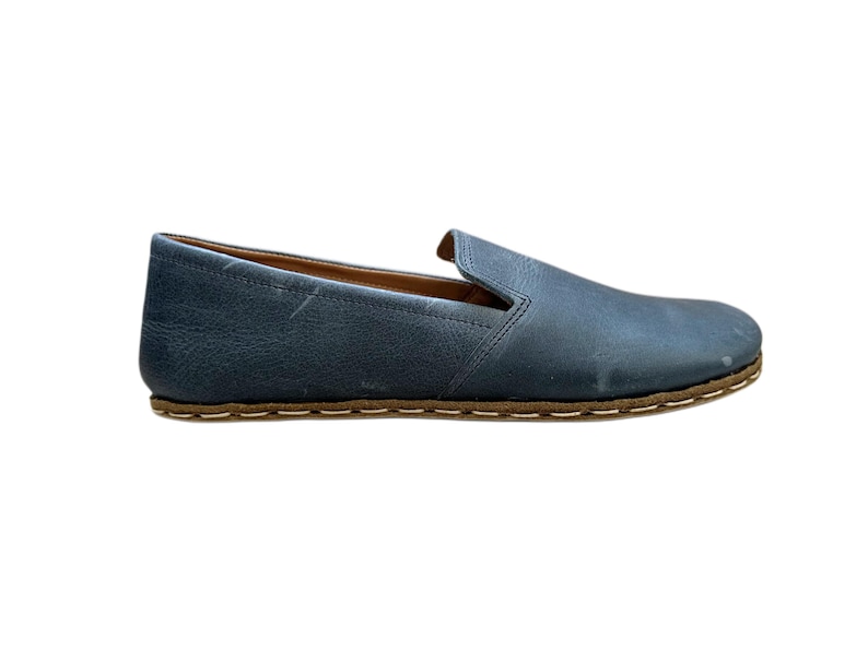 Handmade Grounding Shoes | Leather Shoes | Barefoot Shoes | Earthing Shoes for Women / Sky Blue