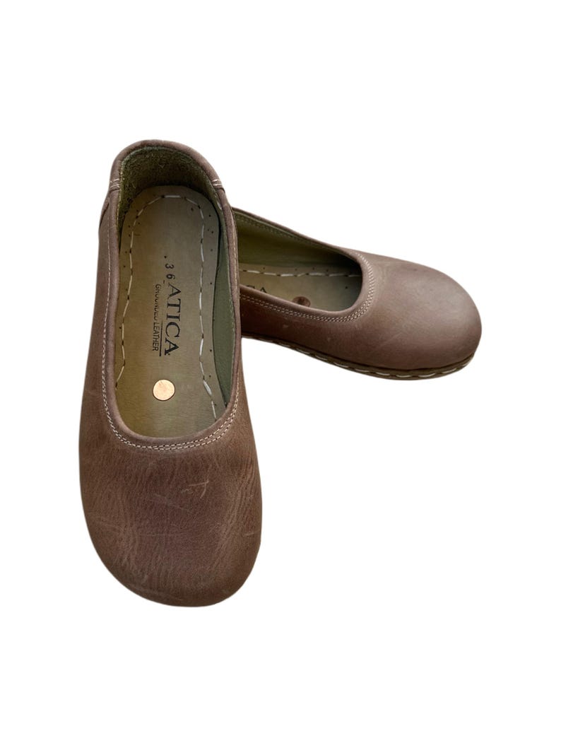 NEW! Handmade Leather Grounding Sandals: Soft Sole Barefoot Shoes / Vision Leather