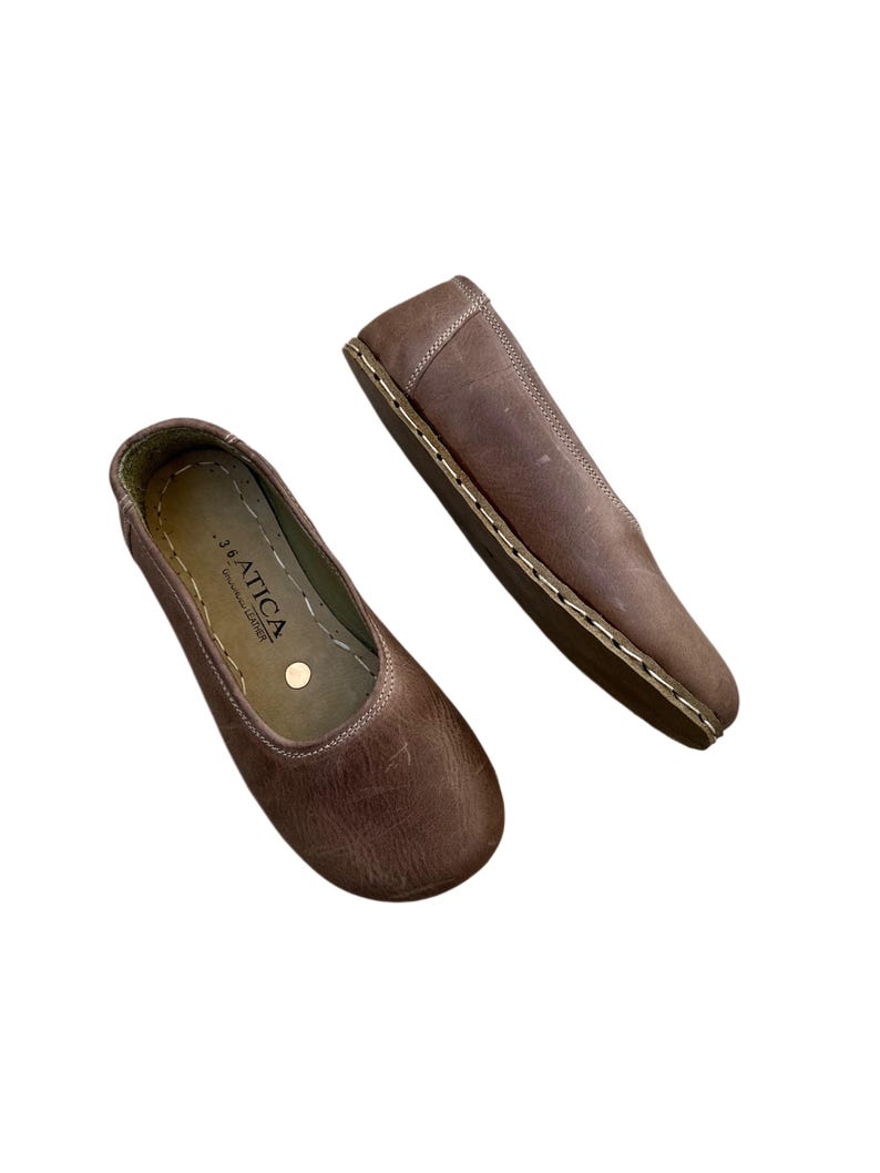 NEW! Handmade Leather Grounding Sandals: Soft Sole Barefoot Shoes / Vision Leather