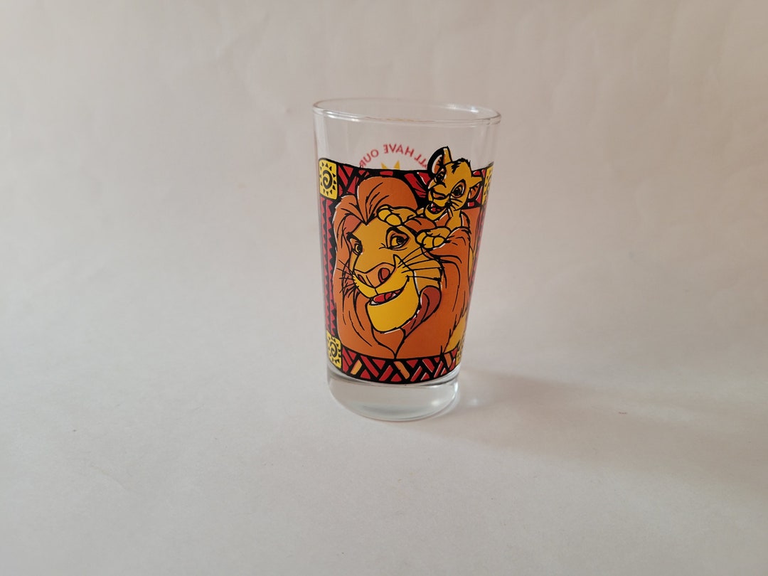 Disney’s the Lion King Circle of Life Simba & Mufasa Cartoon Drinking ...