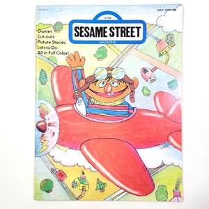 Sesame Street, Vintage Magazine, May 1975, No. 42, Children’s Television Workshop, UNUSED