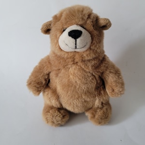 Charmins Brown Bear Vintage Plush Toy Advertising Promotional Toilet Paper 7.5 Inches Russ