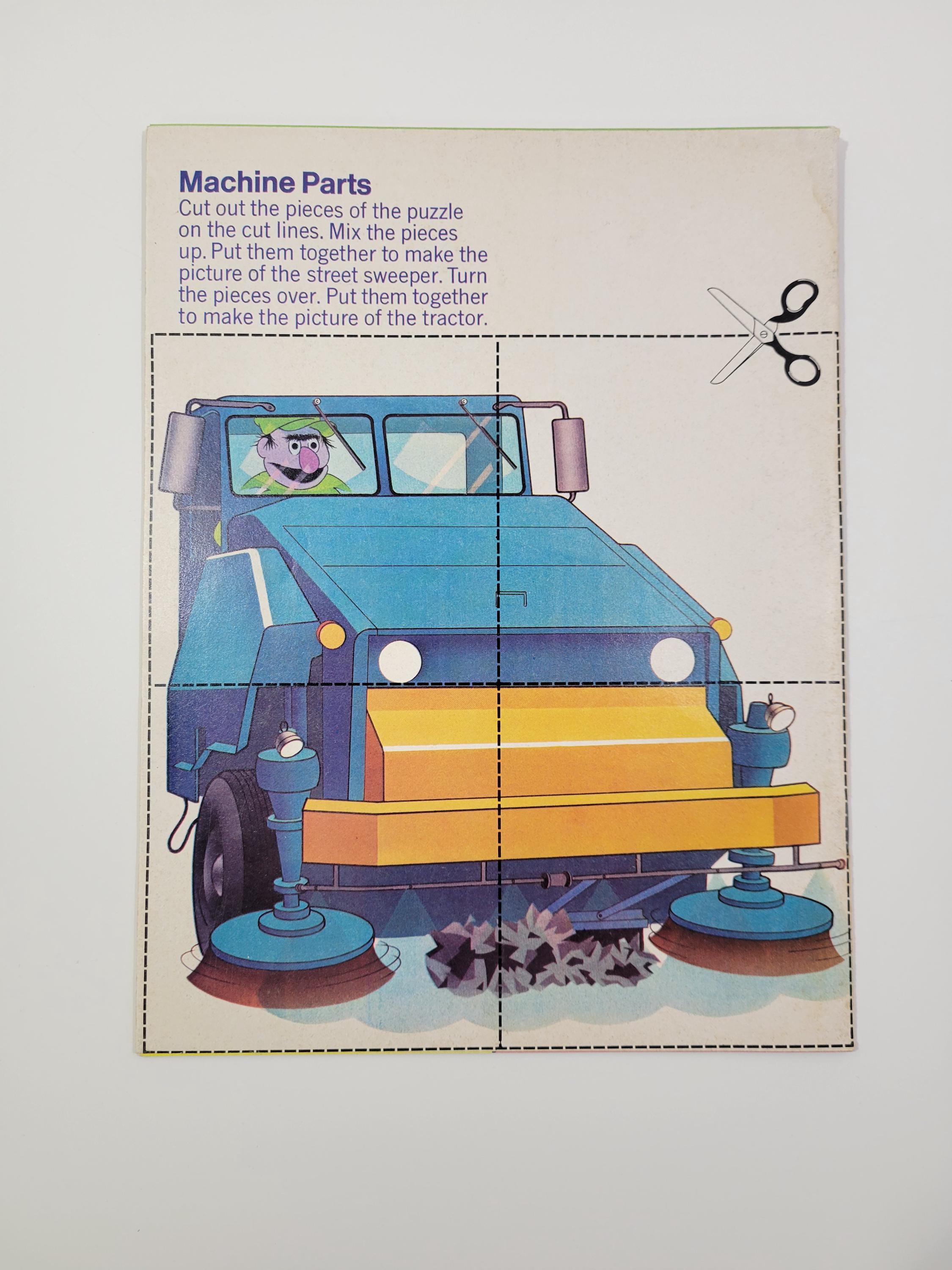 Sesame Street, Vintage Magazine, July 1976, No. 54, Children's
