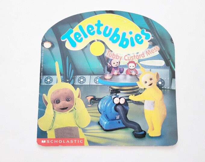 RESERVED 4 Teletubbies Books Tubby Custard Mess, the Flying Toast, Dipsy Dances & Its Tubby