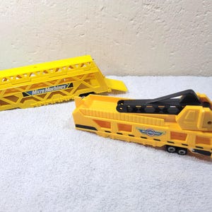Micro Machines, 2 Vehicle Haulers, Vintage Toy Playset, Incomplete, Galoob, 1980s, PLEASE READ