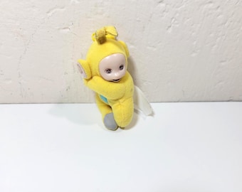 Teletubbies, McDonalds, Lala Keychain, Vintage Toy, Ragdoll, 2000, PLEASE READ