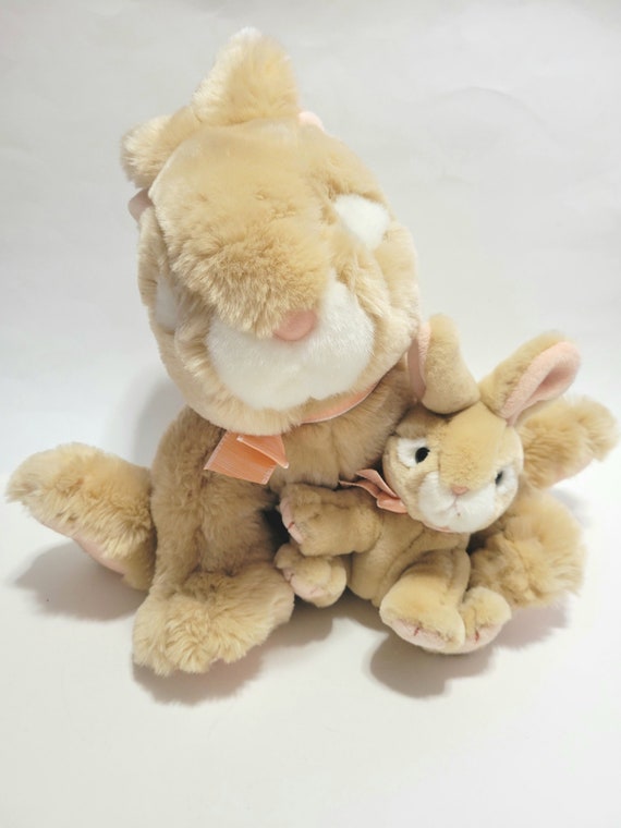 Russ Berrie \u0026 Co Apricot Mama Bunny 