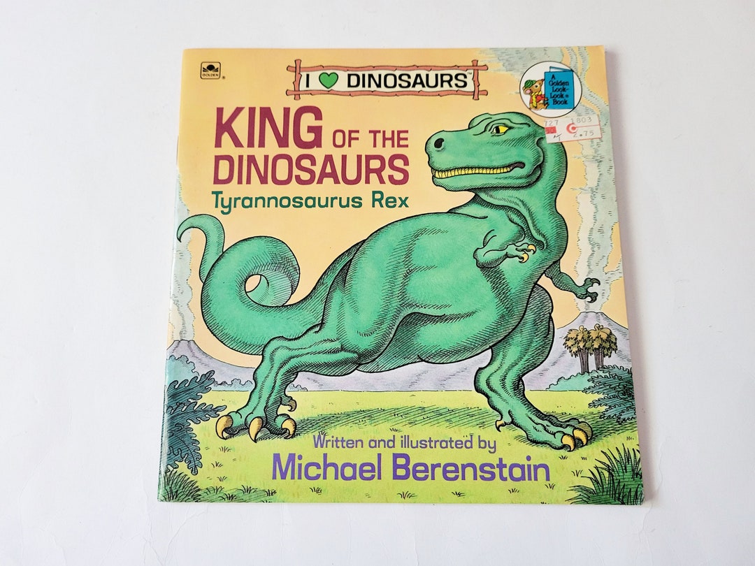 Rey de los Dinosaurios Tyrannosaurus Rex Michael Berenstain Vintage