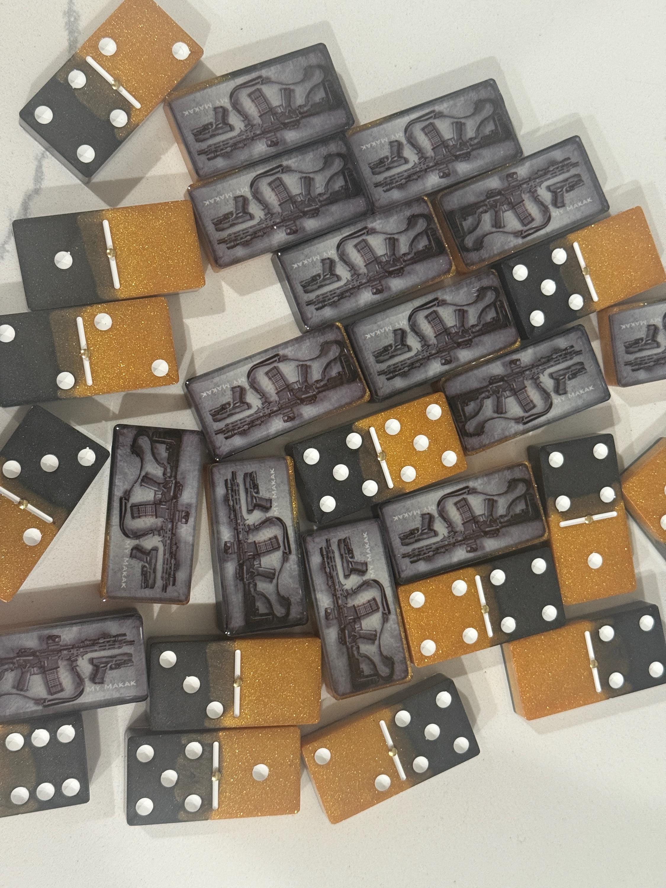 Jumbo Double 9 Custom Dominoes - Etsy