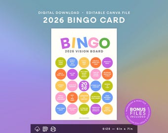 PRINTABLE Bingo Cards