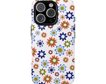 Retro Floral Scatter Phone Case | Floral iPhone Case